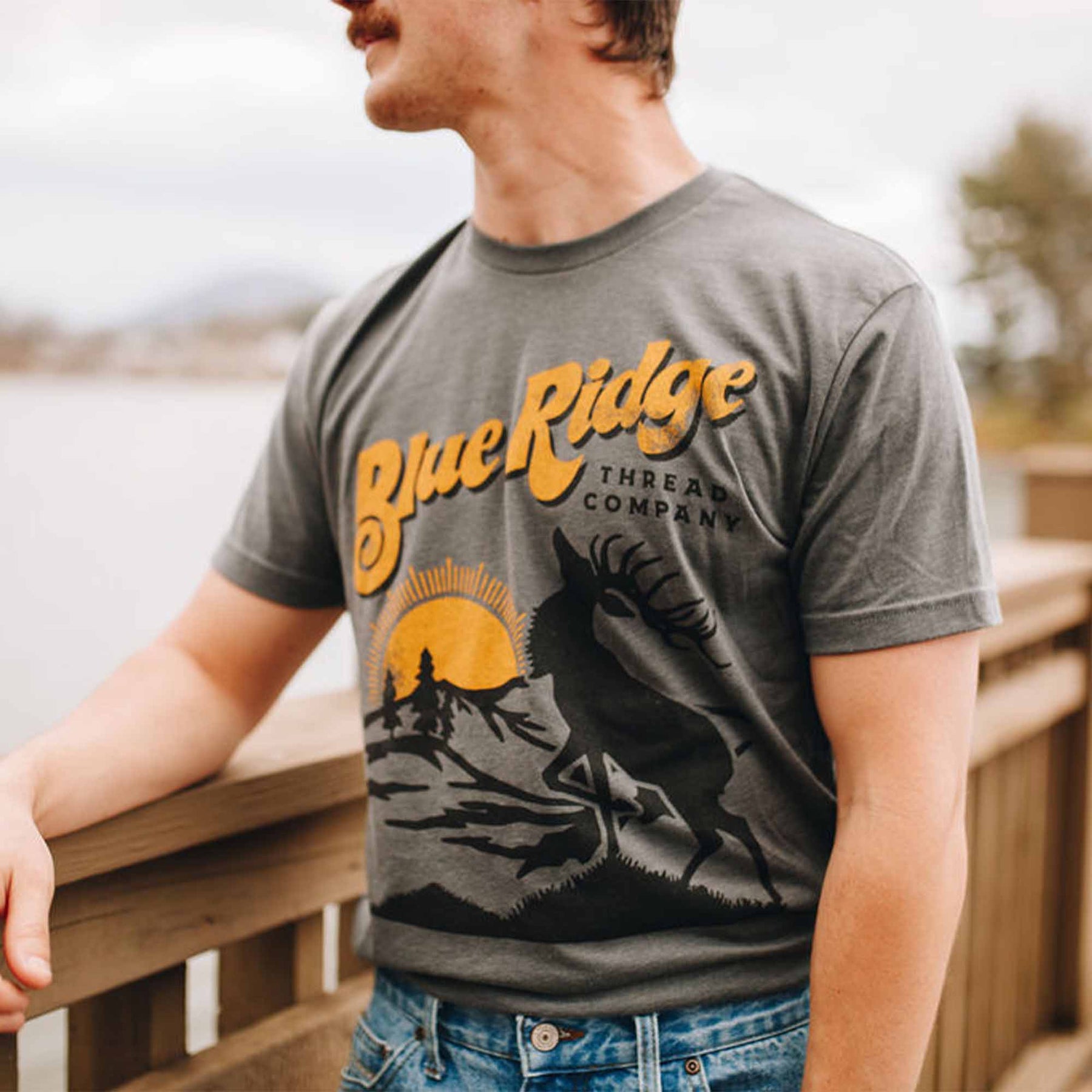 The Bull & Mountain Short Sleeve Shirt