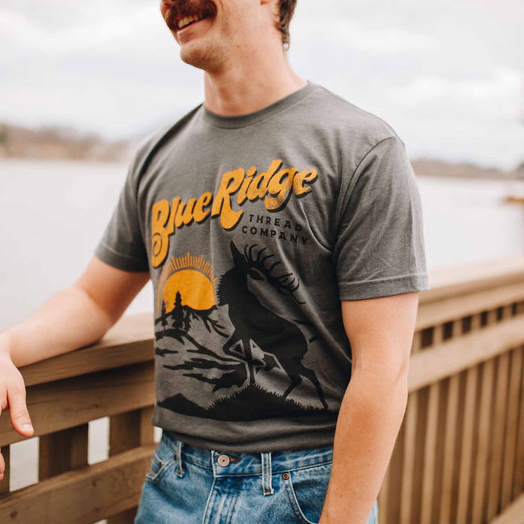 The Bull & Mountain Short Sleeve Shirt