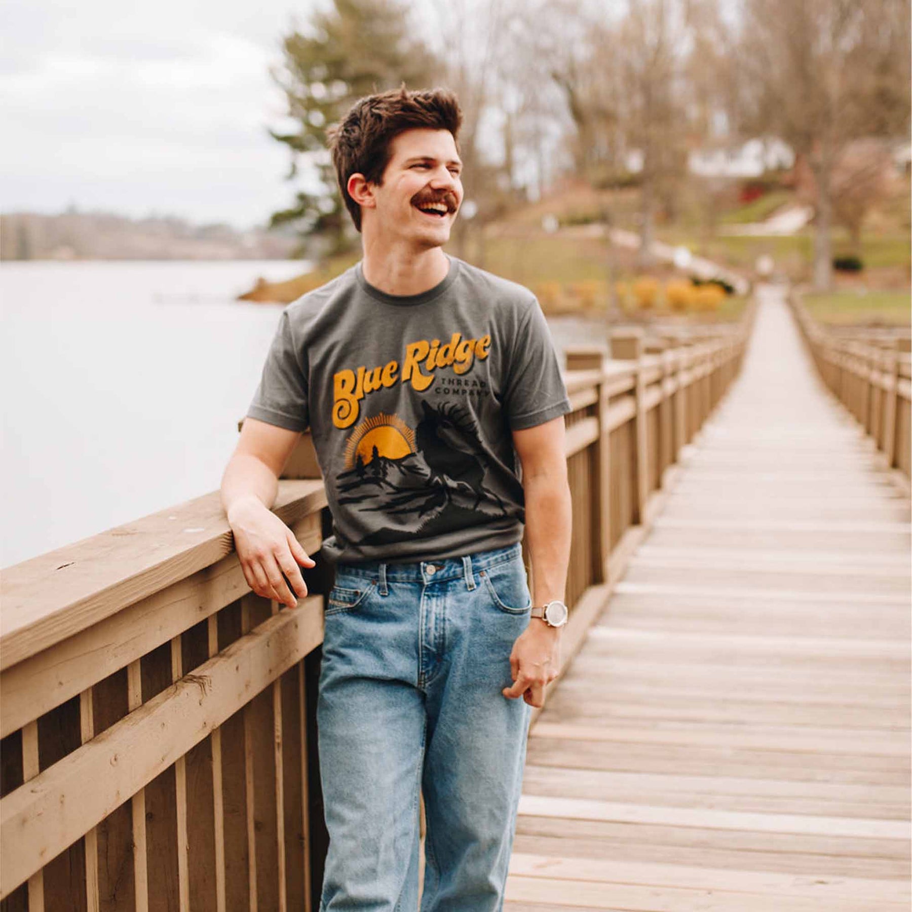 The Bull & Mountain Short Sleeve Shirt
