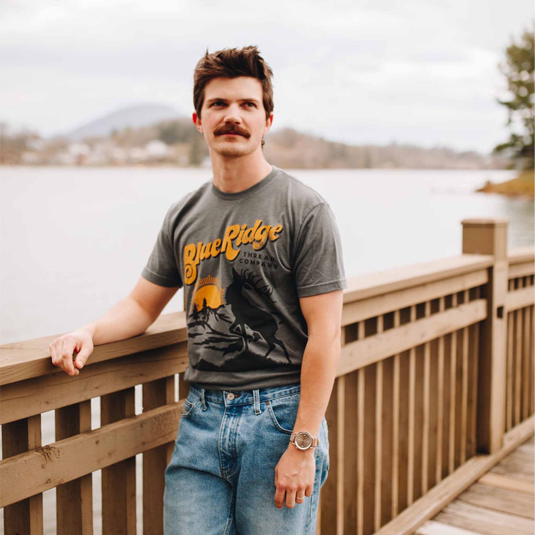The Bull & Mountain Short Sleeve Shirt