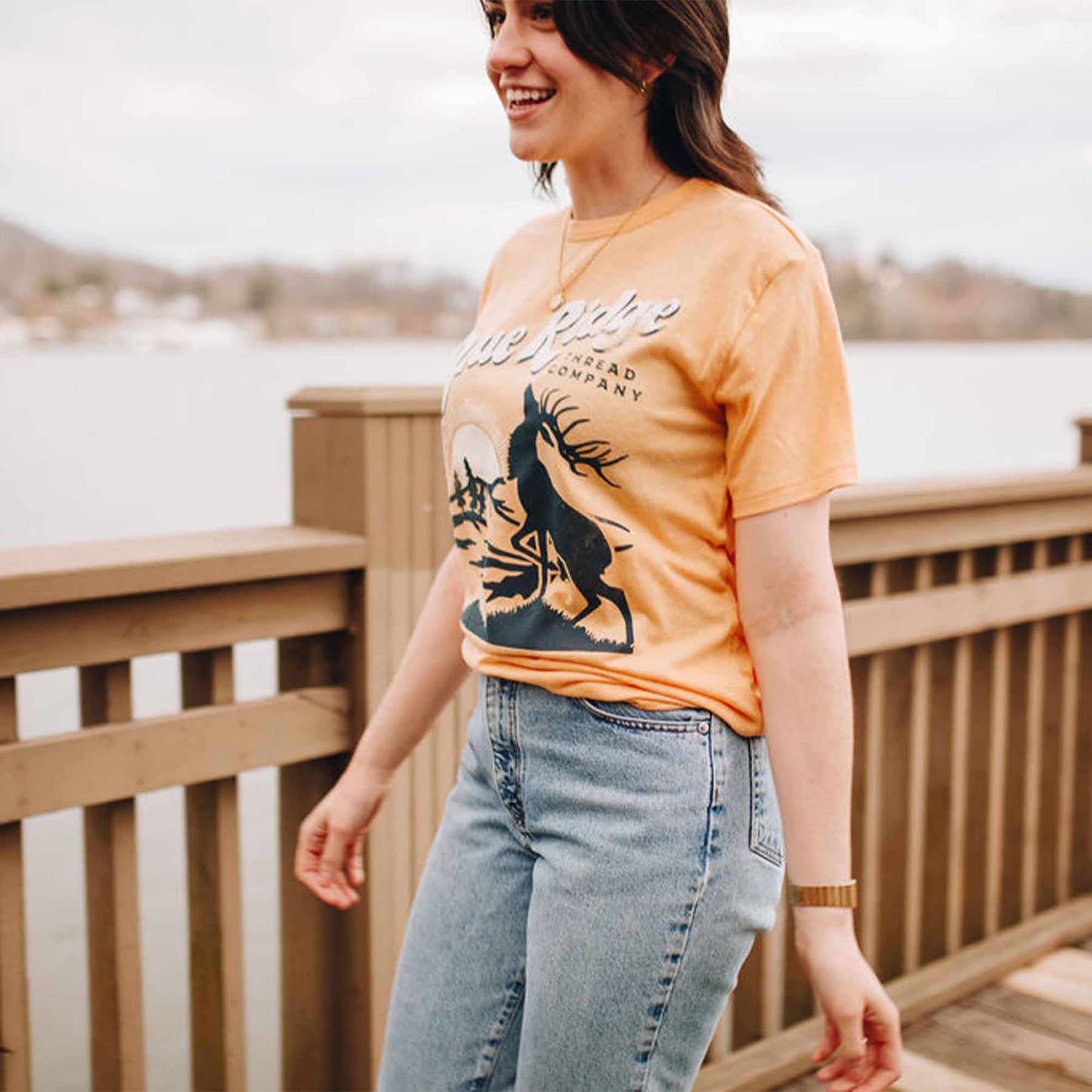 The Bull & Mountain Short Sleeve Shirt
