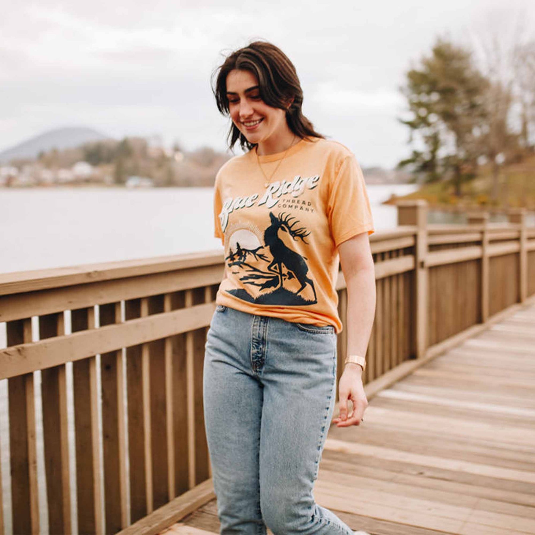 The Bull & Mountain Short Sleeve Shirt