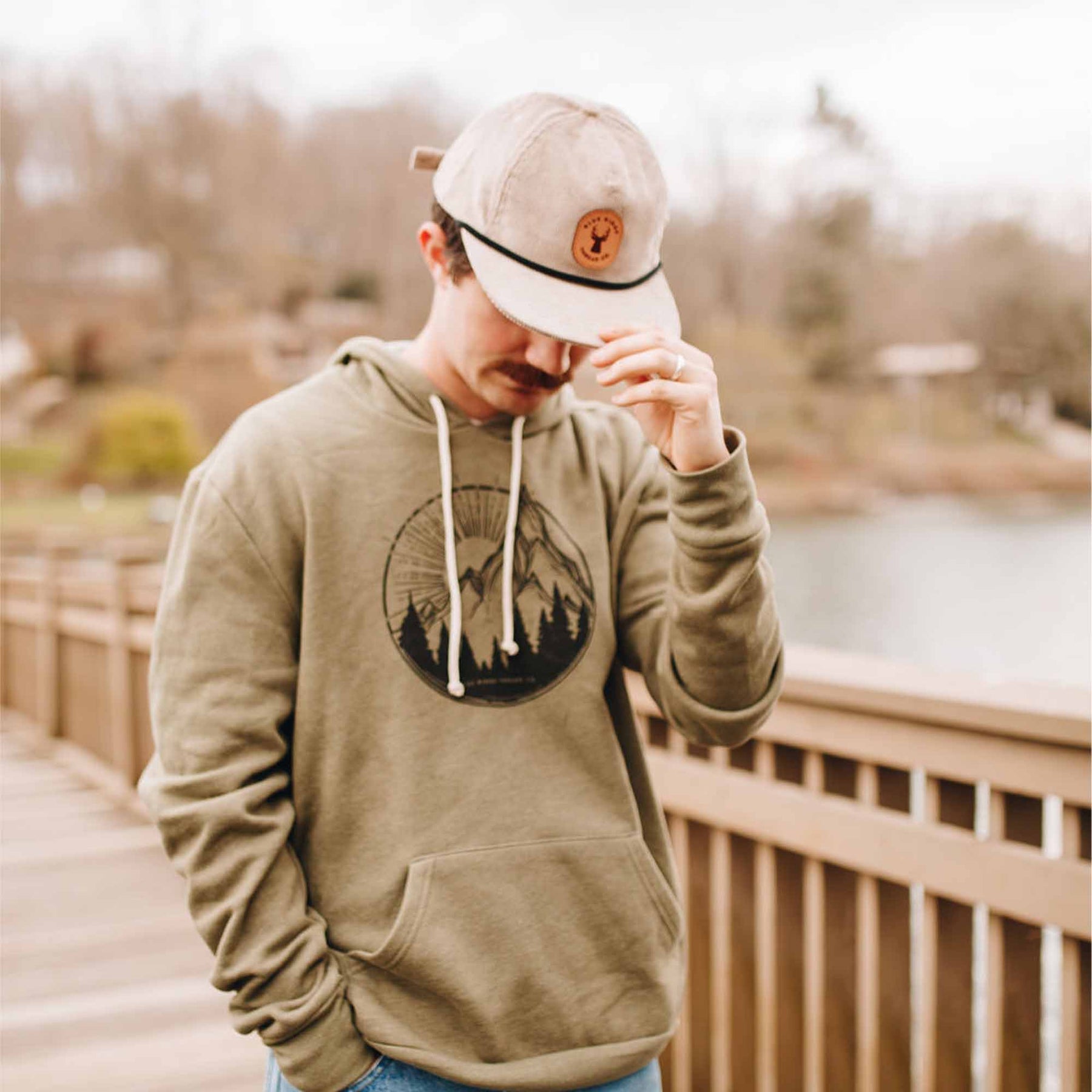 The Mountain View Hoodie - Eco Friendly
