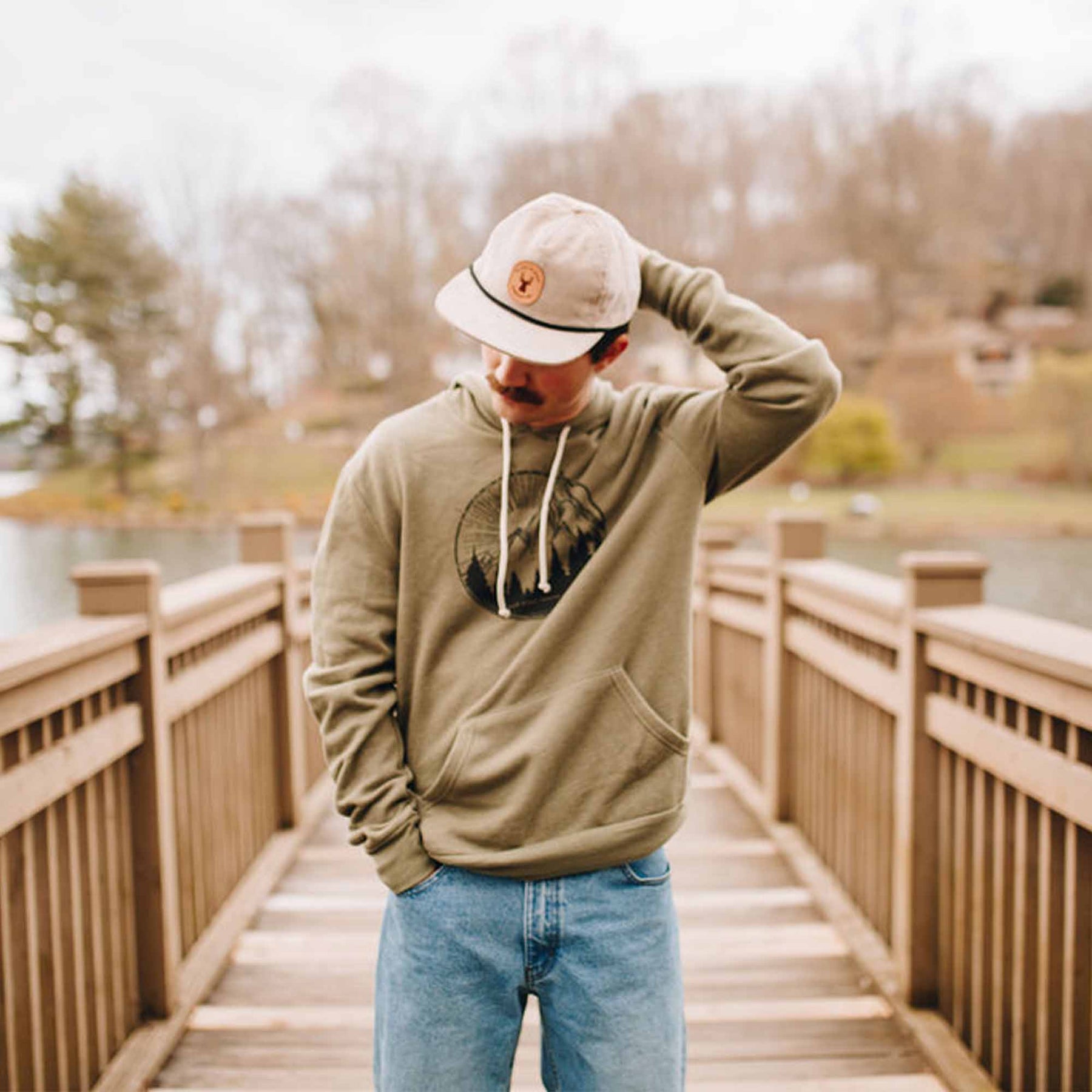 The Mountain View Hoodie - Eco Friendly