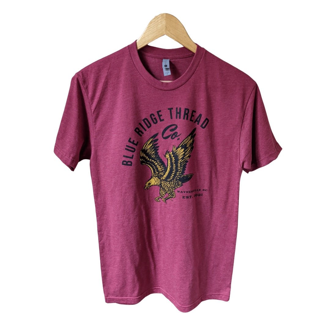 The Eagle T-shirt red - super soft eco-friendly shirt hiking, outdoors, Waynesville
