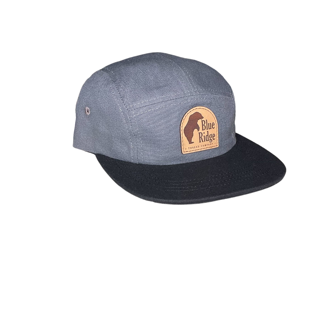 The Bear Two-Tone Hemp Canvas 5 Panel Camp Cap