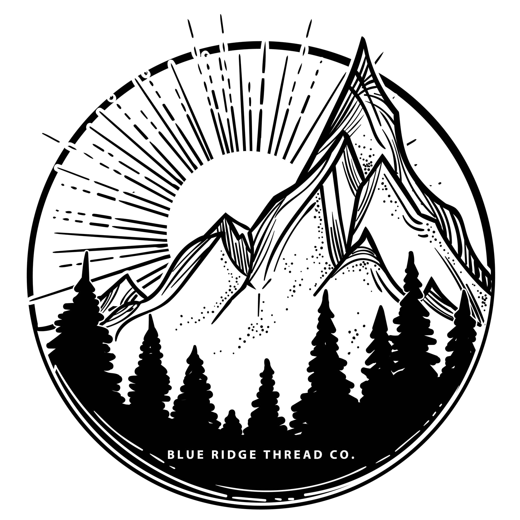 eco friendly super soft mountain view hoodie design detail