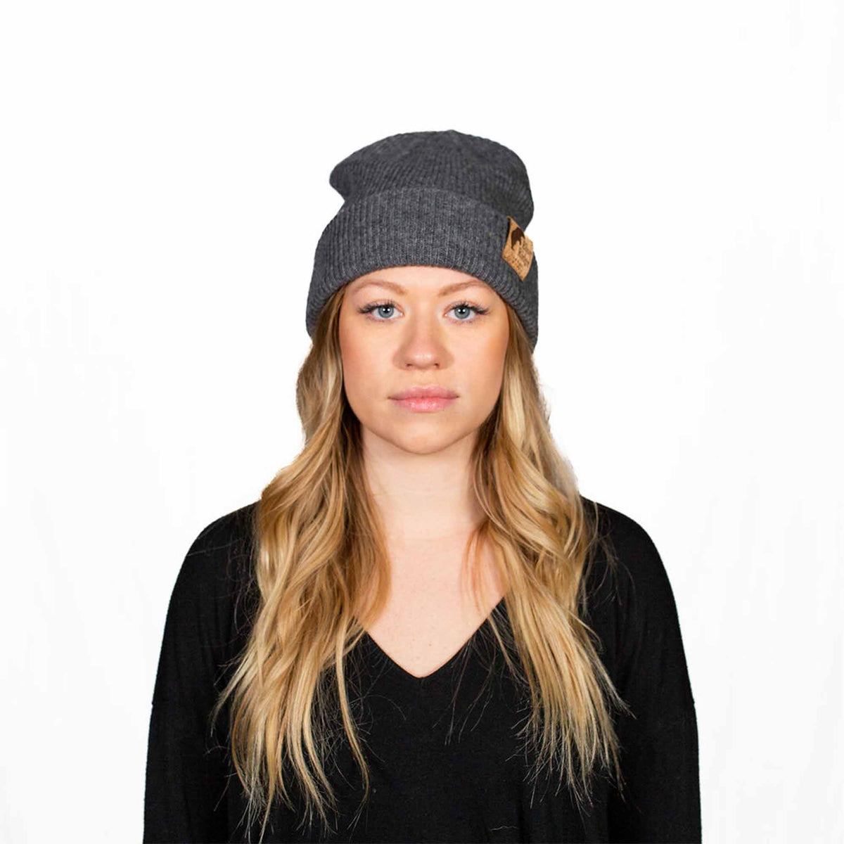 Merino Wool Bear Beanie
