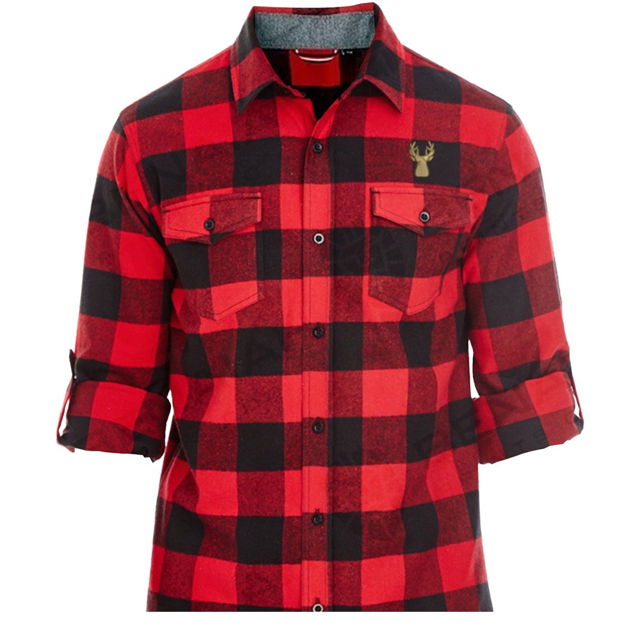 The Elk Lumberjack Flannel Long Sleeve Shirt