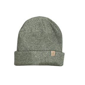 Eco friendly 100% merino wool beanie olive color 2 trees planted for every beanie we sell