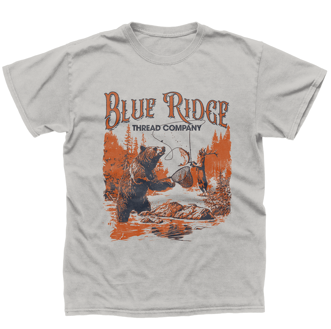 Vintage Retro Look Angler Fly Fishing Gift T-Shirt